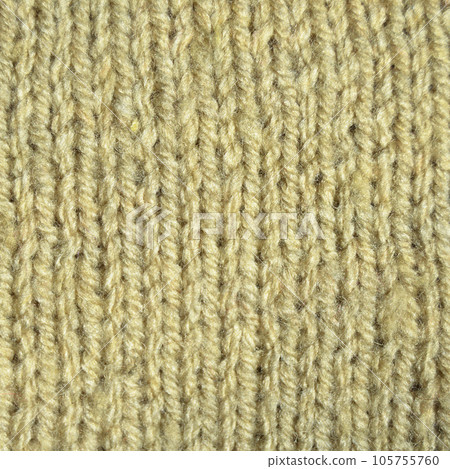 Handmade knitted fabric grey wool background texture 105755760