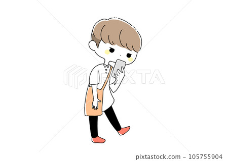 男孩,看著智能手機 男孩,看著智能手機 105755904