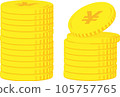 堆疊的硬幣 105757765
