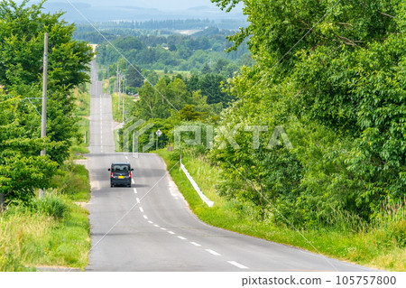 Roller coaster path 105757800
