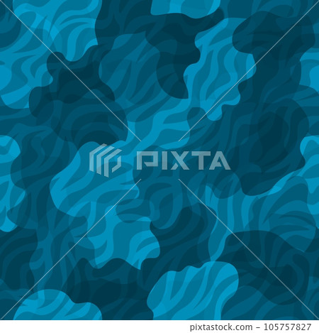 Camouflage Pattern Background Vector Classic Clothing Style