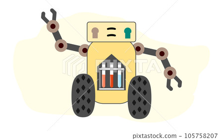 Science Lab Test Robot Medicine Automated Robotic Science Lab Test Robot Medicine Automated Robotic 105758207