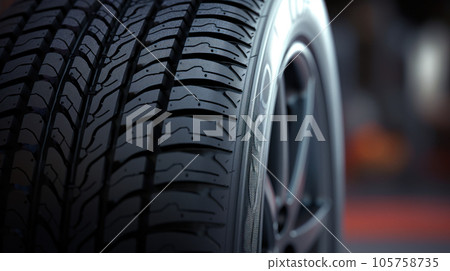 close-up car tires shop collection 105758735