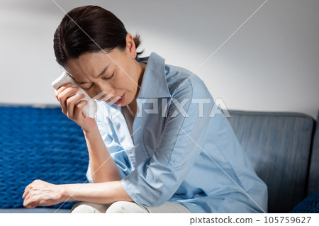 Menopause, hot flashes, poor physical condition 105759627