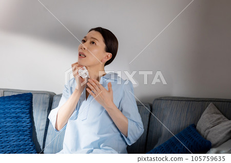 Menopause, hot flashes, poor physical condition 105759635