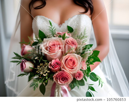 Wedding roses POV hyper detailed CanonNikon symmetrical 105760853