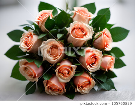 Wedding roses POV hyper detailed CanonNikon symmetrical 105760859