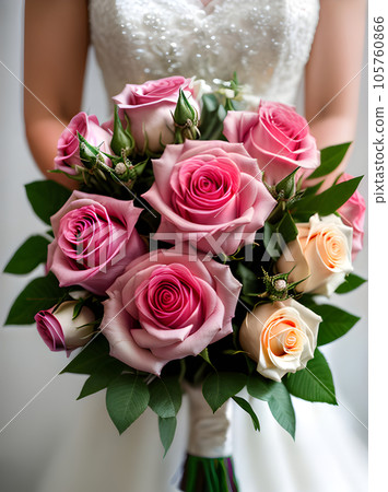 Realistic bouquet closeup hyper detail Canon EOS 105760866