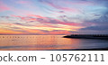 美麗的海灘日落 105762111
