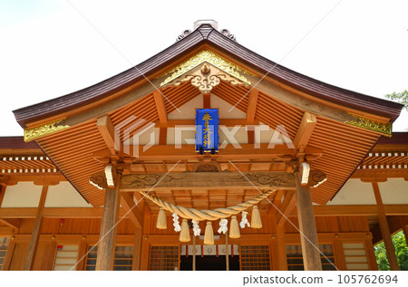 新潟縣上越市春日市的發電站春日神社 105762694