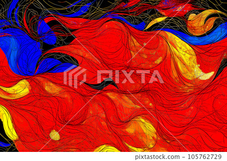 An abstract painting is a painting that does not depict a concrete object. Abstract painting combines elements such as shape, line, color and texture to create a unique An abstract painting is a painting that does not depict a concrete object. Abstract painting combines elements such as shape, line, color and texture to create a unique 105762729