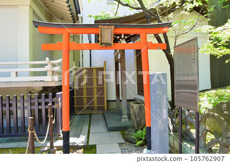 繁榮的稻荷神社(坂木神社大六天坂木神社境內)東京都台東區藏前 繁榮的稻荷神社(坂木神社大六天坂木神社境內)東京都台東區藏前 105762907