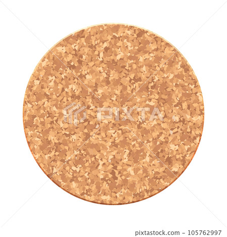 Mockup of a cork coaster for hot and alcohol Mockup of a cork coaster for hot and alcohol 105762997