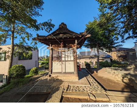 埼玉縣蓮田市愛宕神社風景 105763218
