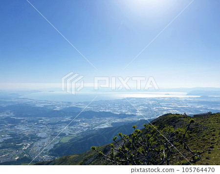 從伊吹山山頂看到的風景 105764470