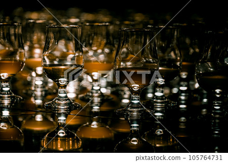 bulk wine glasses - Stock Photo [105764731] - PIXTA