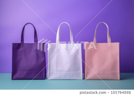 Layout of fabric bags with handles . 105764898