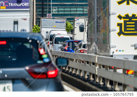 《東京》交通擁堵/首都高速高峰時段 《東京》交通擁堵/首都高速高峰時段 105765795