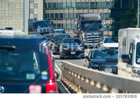 《東京》交通擁堵/首都高速高峰時段 105765809