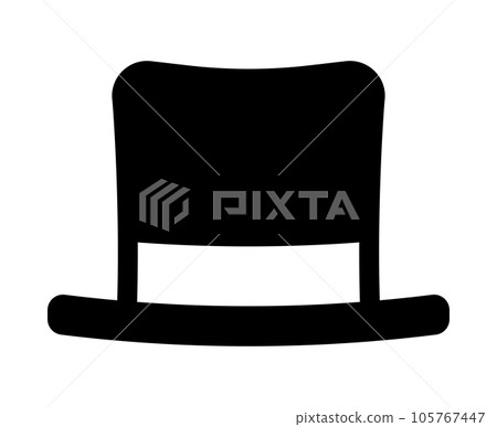 Top hat hot sale silhouette