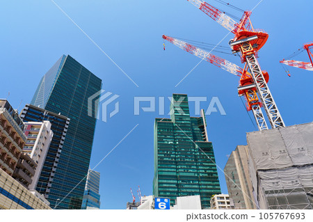 Tokyo Roppongi cityscape Tokyo Roppongi cityscape 105767693
