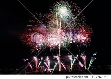 豐田體育場西側近距離觀賞 Oiden 煙火 105767938