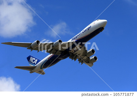 Passenger plane taking off image Passenger plane taking off image 105771877