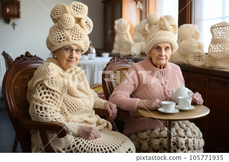 Senior image, Generative AI AI image 105771935