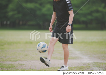 足球 英式足球 腳 105772258