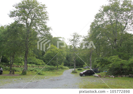 Gunma Prefecture Okutone Water Source Forest Camp Parking Lot 105772898