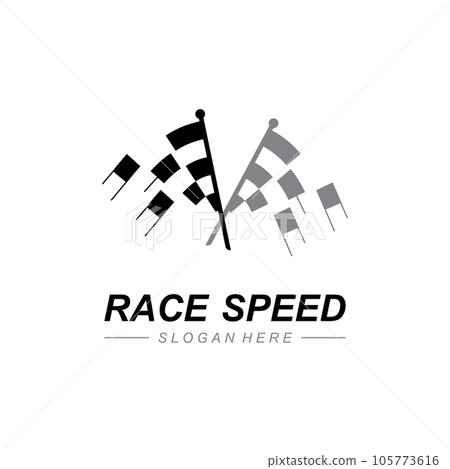 Race flag icon design 105773616