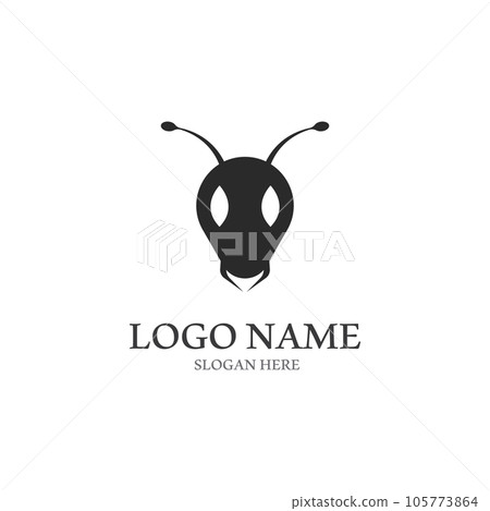 Ant vector illustration design 105773864