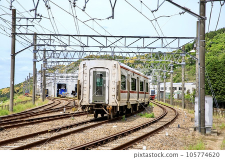Scenery of Nagoya Railroad's Maiki inspection site 105774620