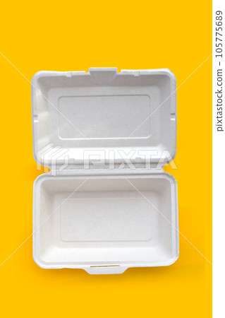 Food box made of paper or plant fiber Food box made of paper or plant fiber 105775689