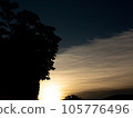 隱藏在雲層中的日落 105776496
