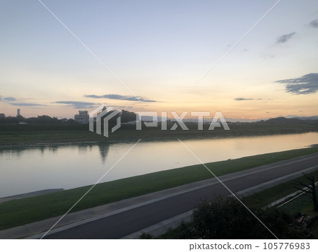 流經原鶴溫泉的築後川 105776983