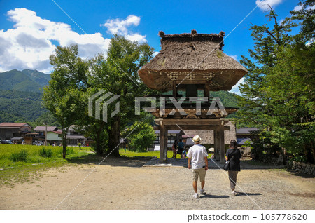 世界遺產白川鄉合掌造的美麗風景 世界遺產白川鄉合掌造的美麗風景 105778620