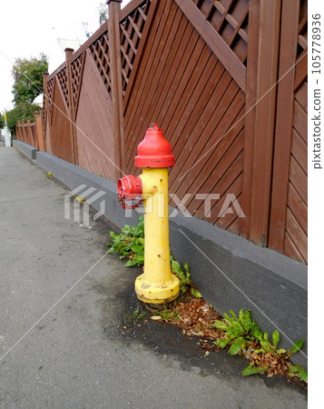 Iceland Summer Akureyri Fire Hydrant 105778936
