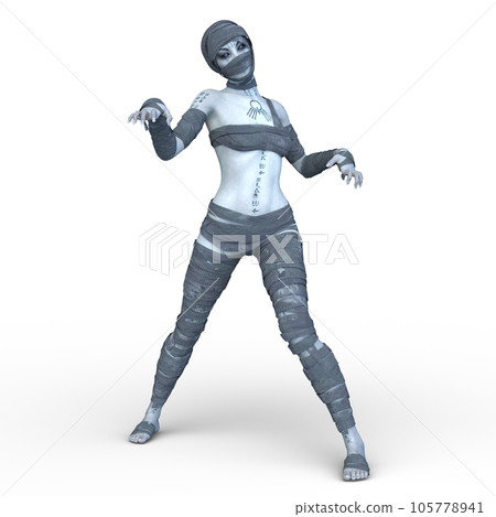 Mummy woman 105778941
