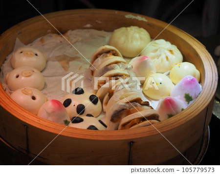 豬肉包(動物包)、角煮包、桃子包(南京町/神戶) 豬肉包(動物包)、角煮包、桃子包(南京町/神戶) 105779573