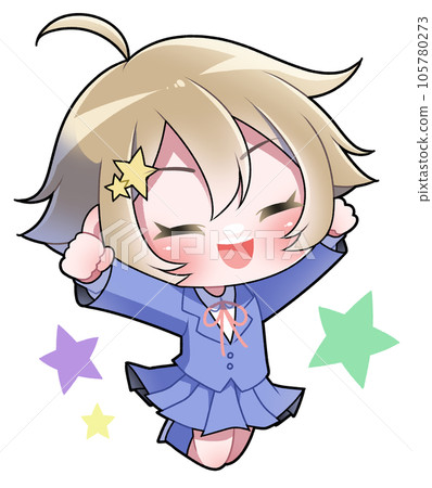 跳躍制服女孩02 105780273