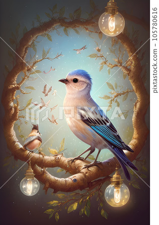 highly detailed art by hendrik of bird 105780616