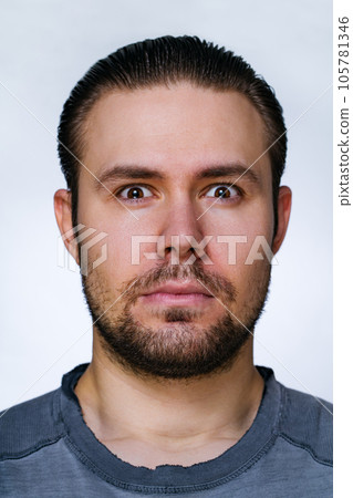 Young serious man portrait Young serious man portrait 105781346