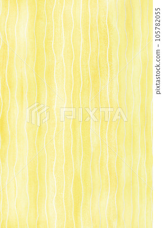 Yellow analog background with thin hand-drawn stripes vertical Yellow analog background with thin hand-drawn stripes vertical 105782055