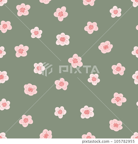 Flower field pattern. Flower Power. Hippie pattern of the sixties. Flower field pattern. Flower Power. Hippie pattern of the sixties. 105782955