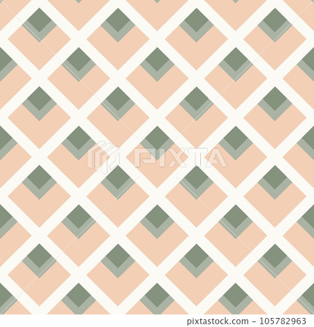 Geometric pastel color seamless pattern. Great for label, packaging, fabric. 105782963