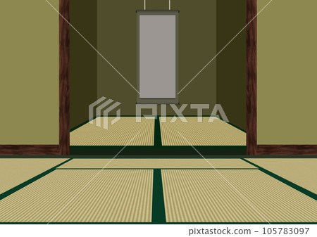 Background Japanese-style room 105783097