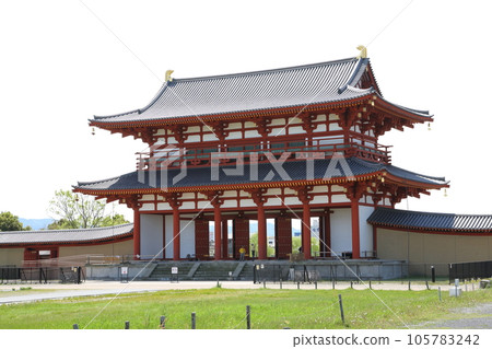 朱雀門和平城宮遺址[奈良縣奈良市] 105783242