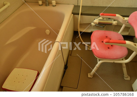 Bathroom in the home with the elderly Bathroom in the home with the elderly 105786168