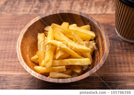 French fries French fries 105786398